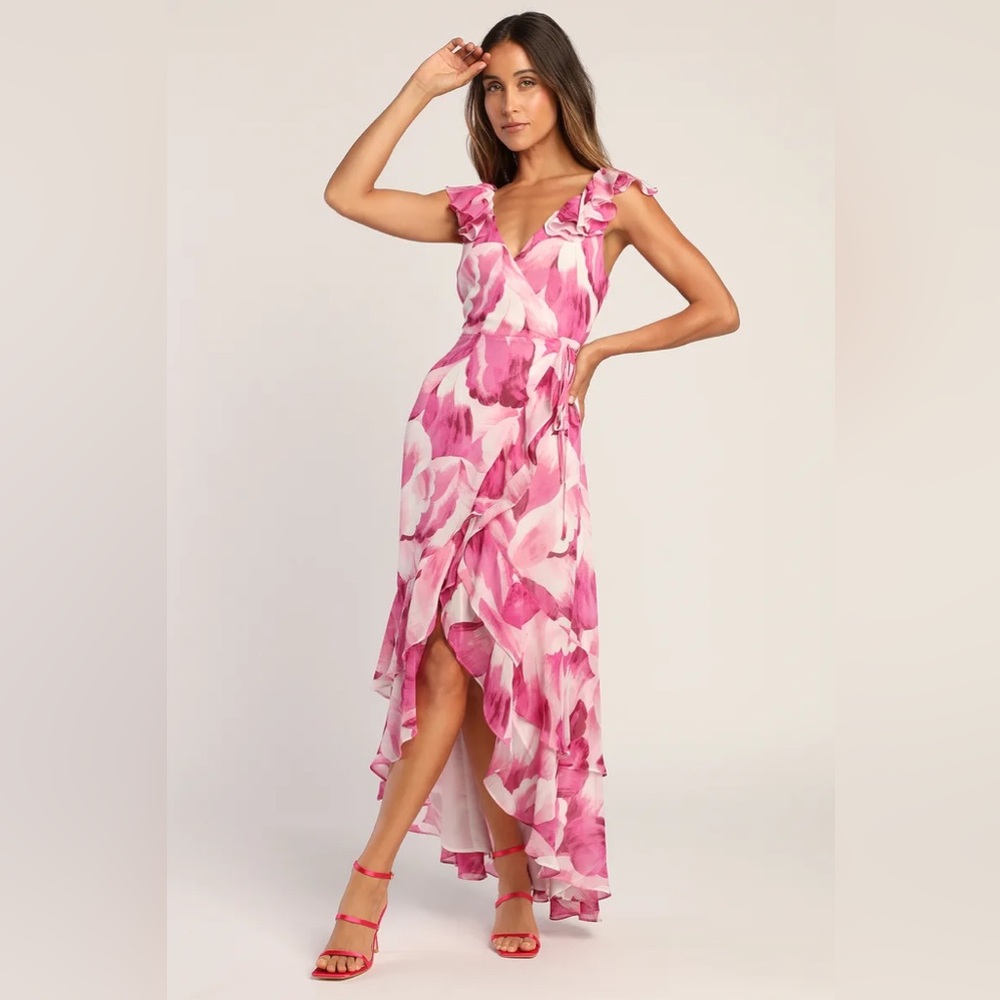 Lulu - floral maxi dress